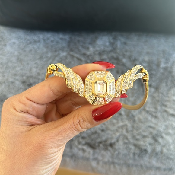 Vintage diamond and gold necklace - Picture 2 of 5